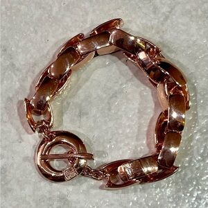 Robert Lee Morris BRICK  Rose Gold Bracelet NWOT